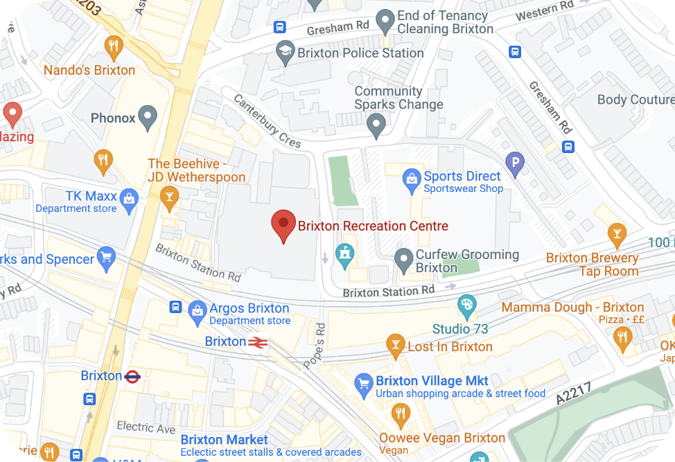 brixton map