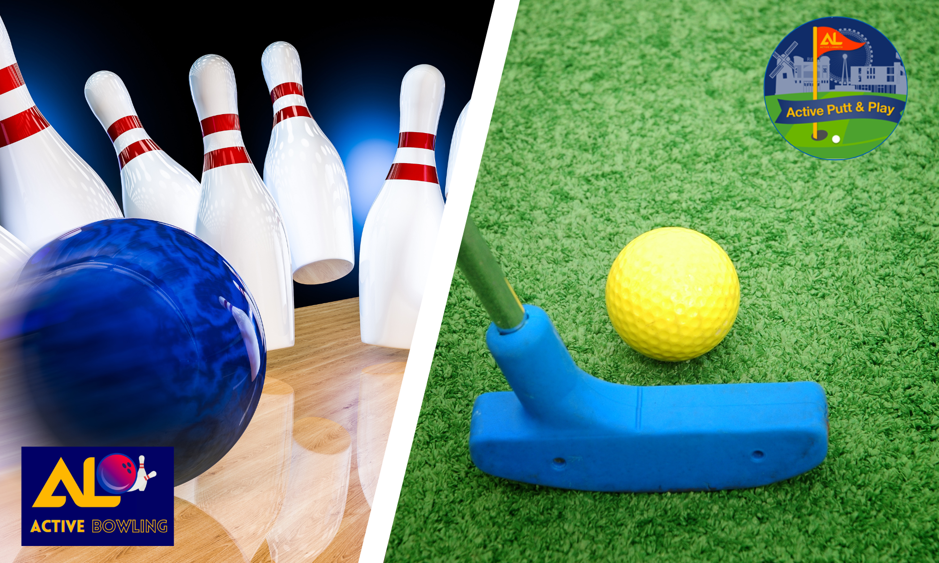 Bowling and Mini Golf
