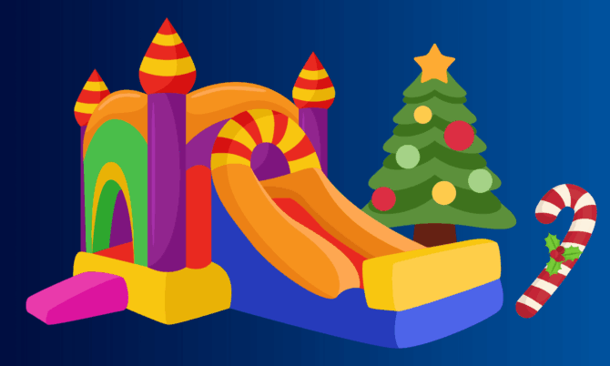 Christmas Event with Bouncy Castle