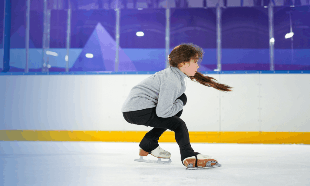 Ice skating